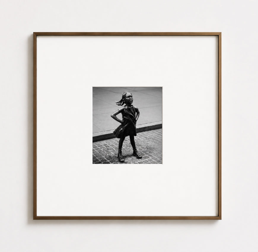 Framed Black & White Photograph