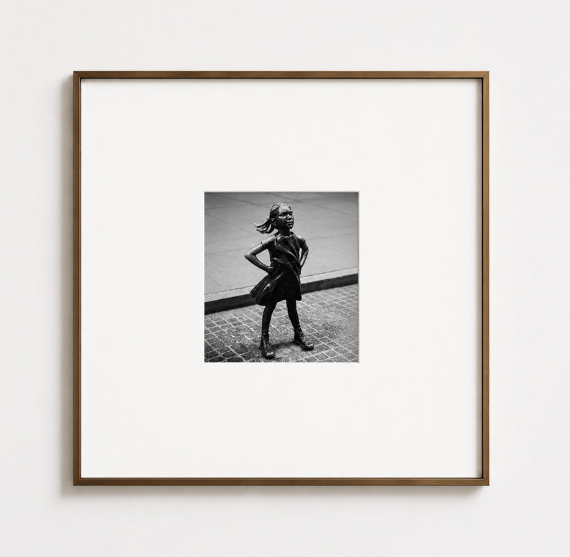 Framed Black & White Photograph